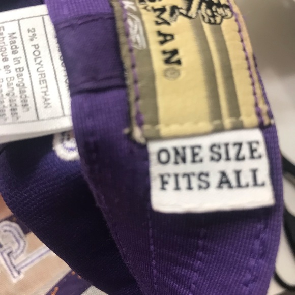 VINTAGE LSU Tigers Hat Cap Stretch fit Multiple Embroidery College Football - Picture 3 of 10